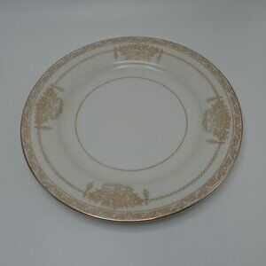 Noritake Bancroft Gold Flower Basket Salad Plate 5481 Japan Porcelain